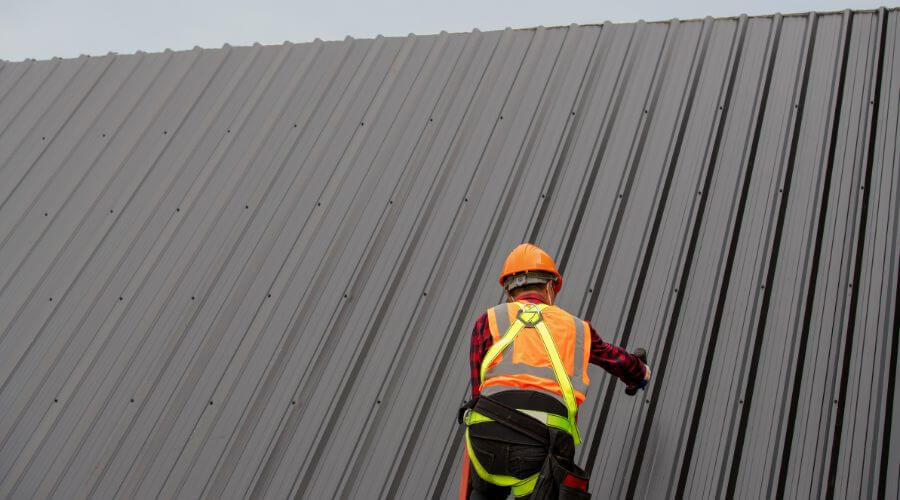 Professional metal roof installation services in Clarksburg, CA